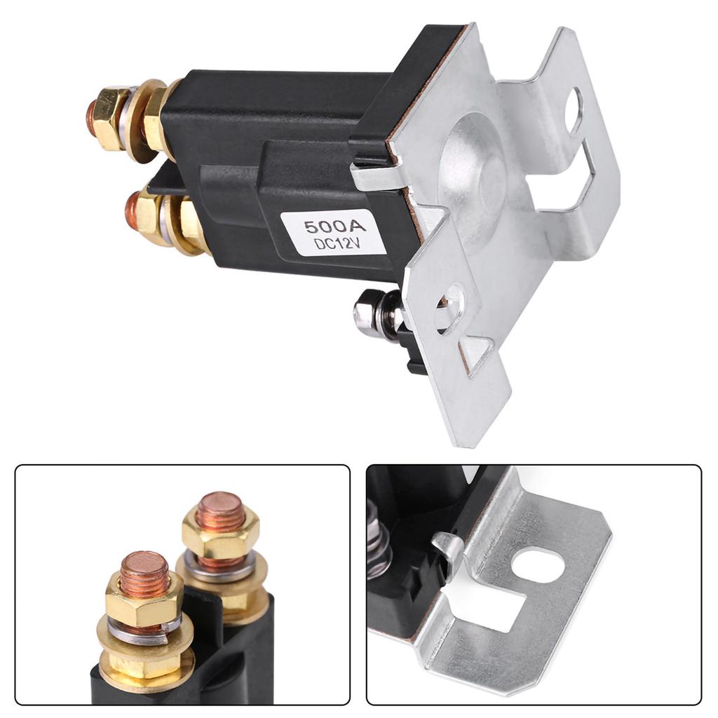 Auto Starter Relay Starter Relay High Current Starter Relay 500A  12V SPST Auto Start Contactor Relay Heavy current relay