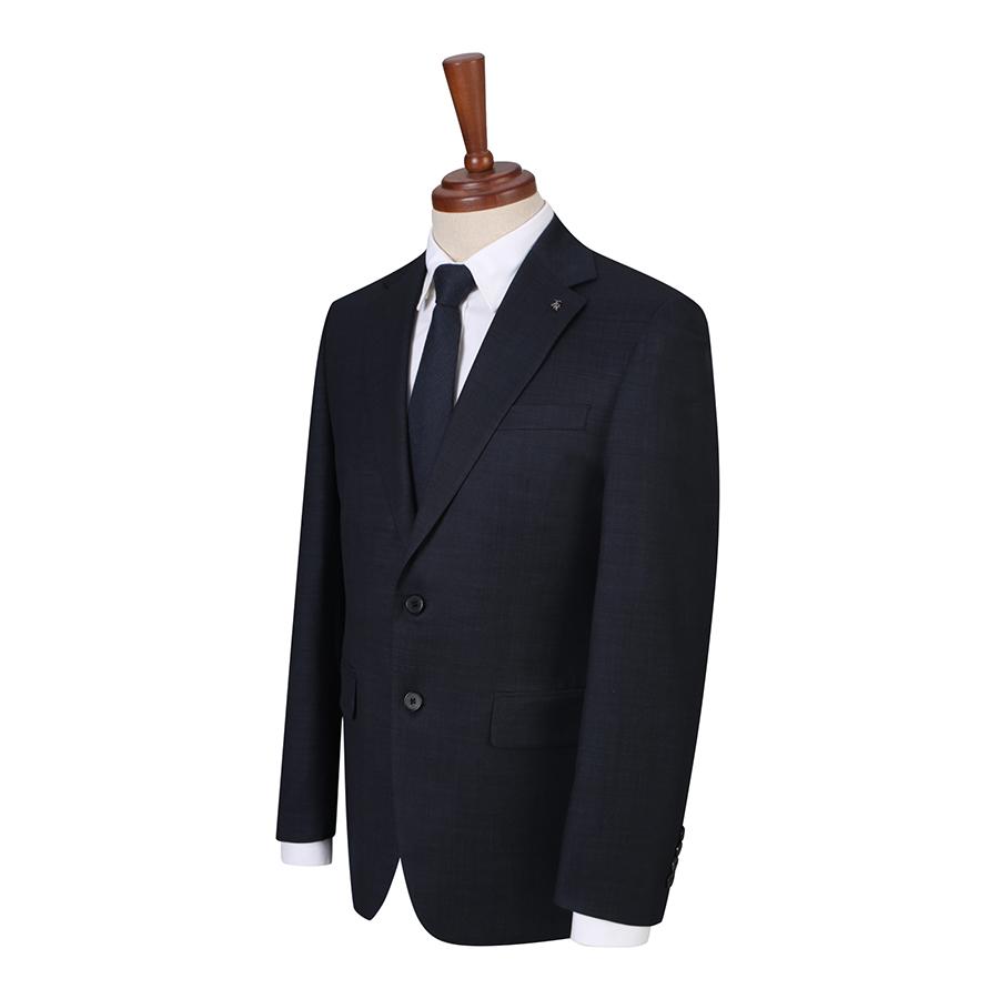 Fahrenheit [24S/S] Denim-Like Two-Tone Single Suit Jacket (Fijad2531)