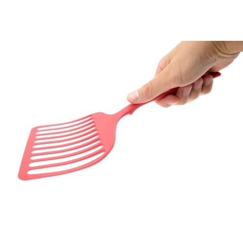 Altis Turner Home Chef Flexible Wide Turner, 125 x 250mm, Red, BHM0801
