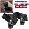 Gear Shift Knob Lever Shifter Gaiter Boot Handbrake Parking Boot Cover Case For Ford Focus 3 MK3 1.6 2012 2013 2014 2015 2016