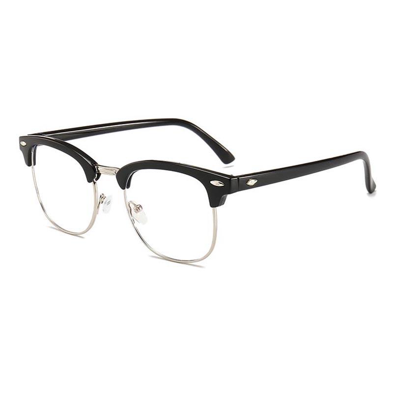 Male Vintage Anti- Blue Lightweight Computer Eyeglasses Premium-quality Durable Reading And Gaming Eyeglasses Premium-quality Durable