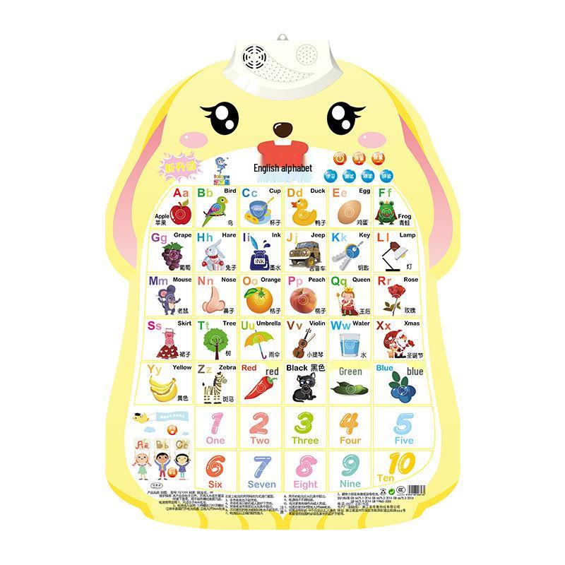 

Пиньинь Звуковая таблица: Развивающая игрушка - настенная наклейка с распознаванием голоса для детей