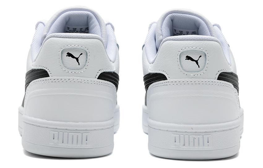 Puma Caven 2.0 Breathable Low Top Skateboard Shoes Unisex Black White 395016-03