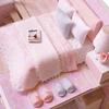 CUTRROOM DIY Miniature Wooden Dollhouse Kit 1:24 Scale with Furniture, Music Box, Dust Cover, LED Light