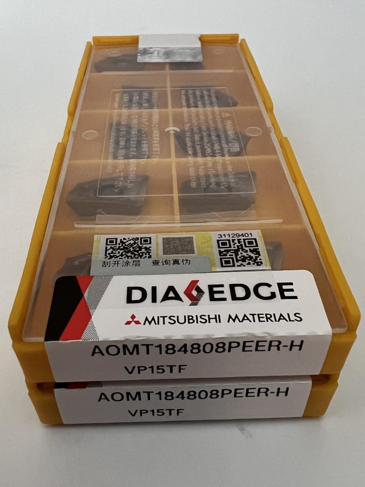 

Original / AOMT184808PEER-M VP15TF / Industrial indexable Carbide Inserts 10 Pcs