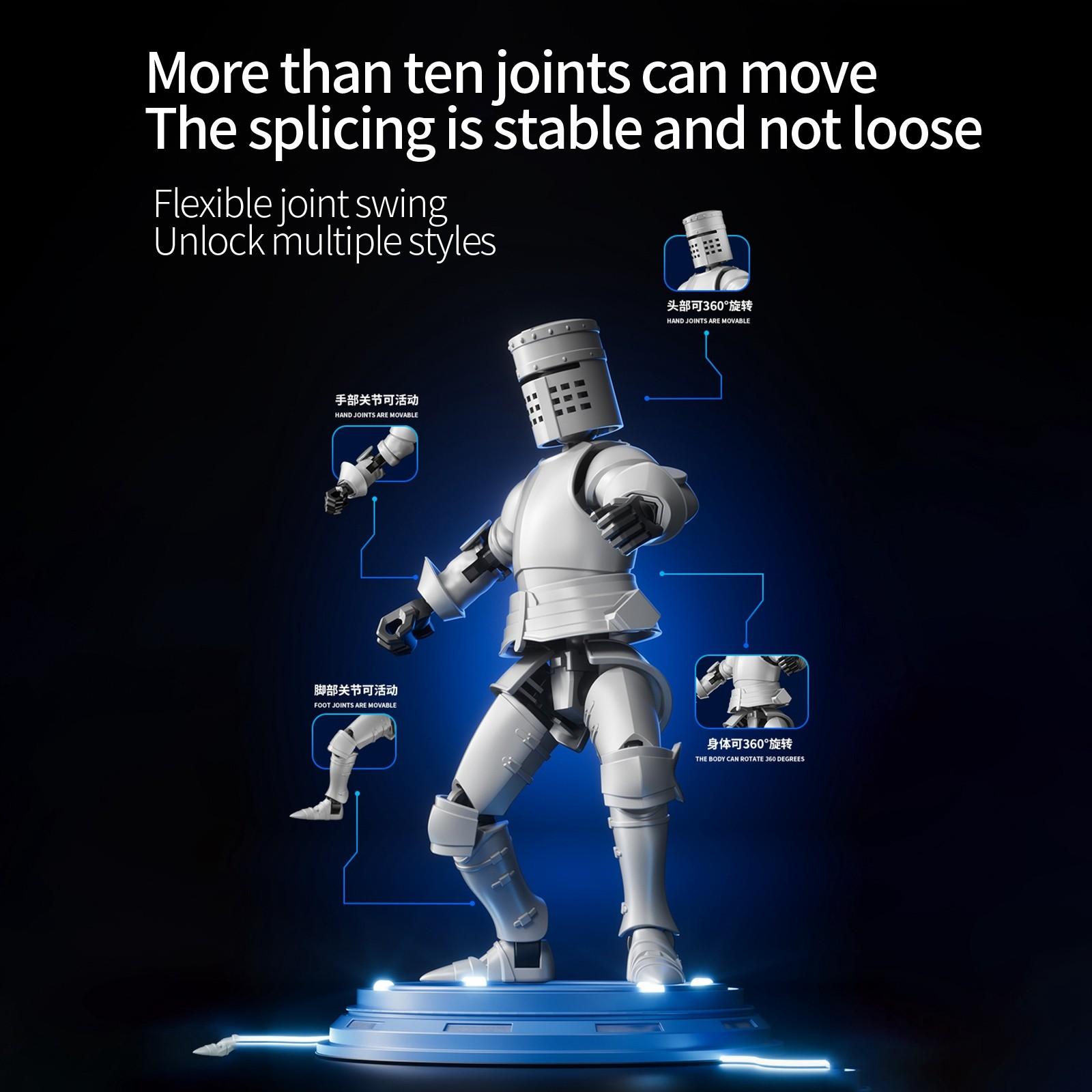 Совместная подвижная 3D-печатная кукла-игрушка — фото 5