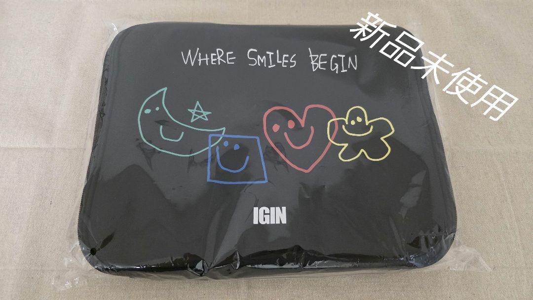 

[USED] IGIN Cooler Bag Pouch WHERE SMILES BEGIN JIN