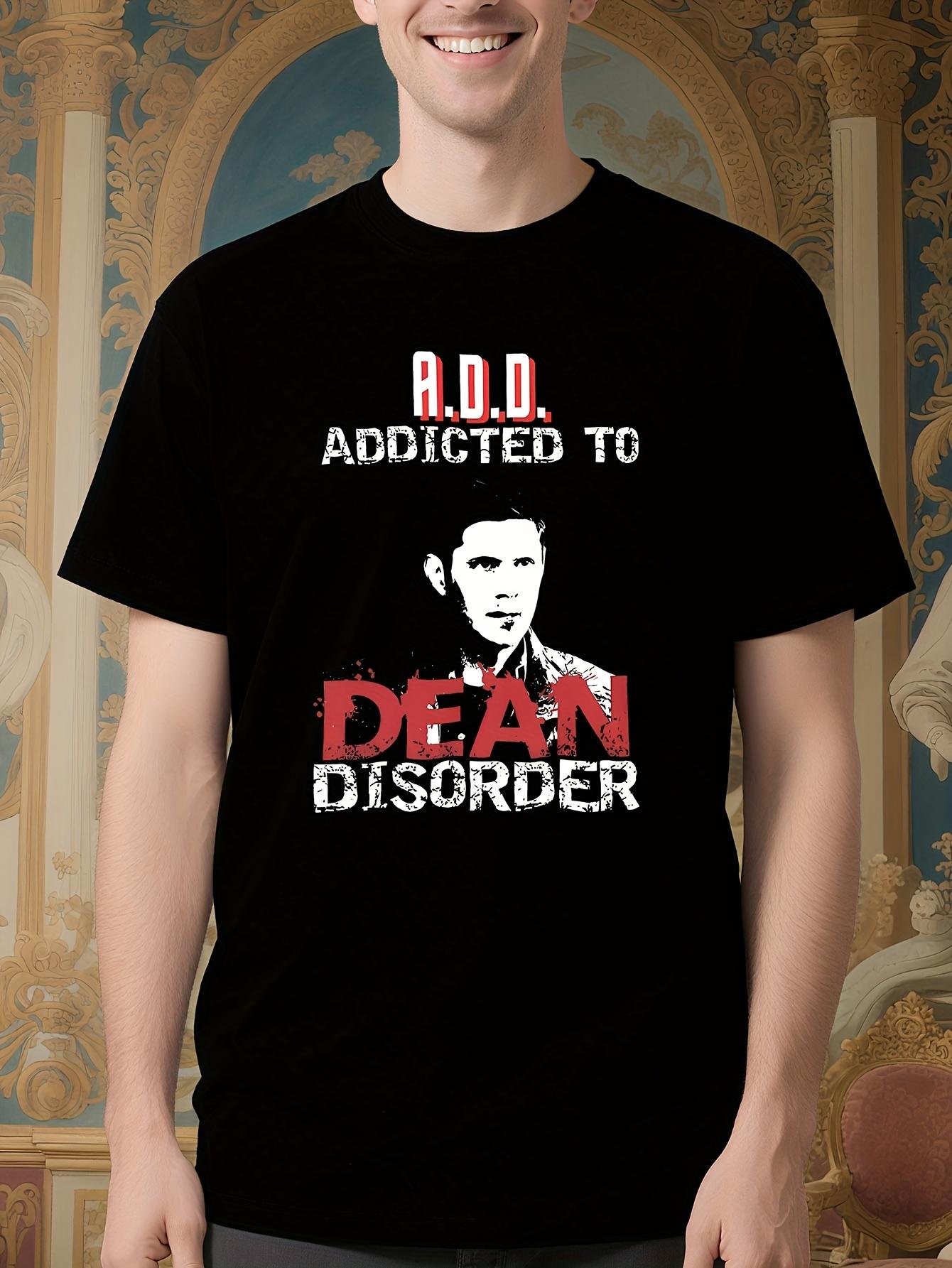 Supernatural Dean Winchester Tshirt - Addicted to Dean Di... XL