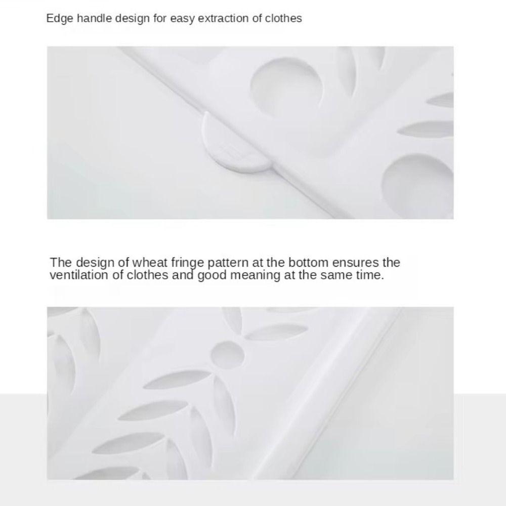 White Shirt Organizer Plastic DressBook Dividers Stackable Wardrobe Storage  Home