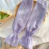 UV Protection Long Sleeves Cycling Chiffon Sleeve Cooling Sleeves Arm Sleeves Sunscreen Sleeves