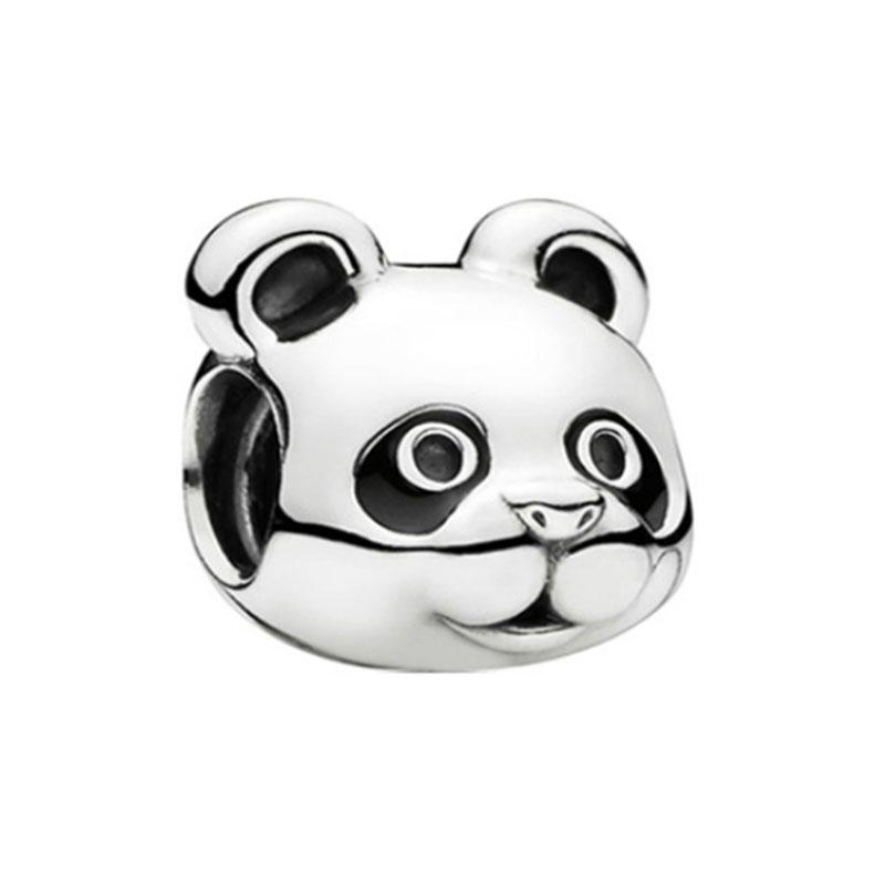 Kupferplattierte Tier Hund Katze Eule Leuchten im Dunkeln Anhänger Charms Perlen Passen Original Pandora Armband Damenschmuck