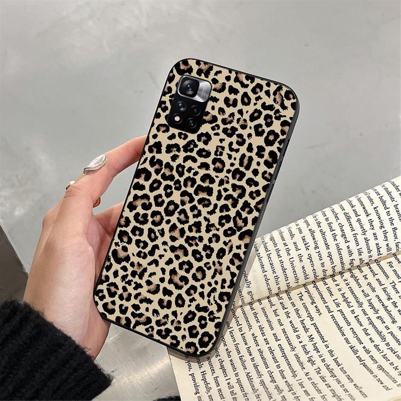 Phone Case For Xiaomi Poco C71 15T 14T Pro Redmi Note 15 14 14 13 Pro Redmi A5 15C 13C Animal Leopard Print