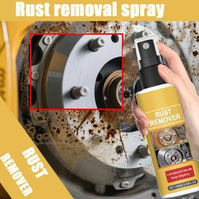 QC19 Derusting Spray Car Rust Removal Spray Rust Preventive Agent Metal Iron Powder Stain Remover Metal Product Maintenance  Age