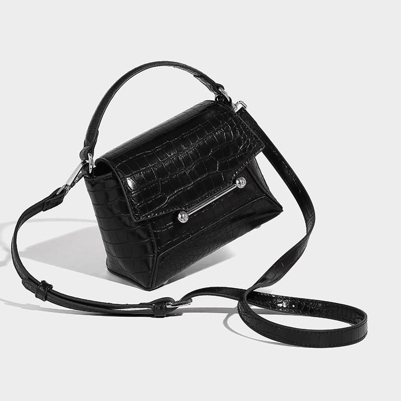 2025 New Niche Design Light Luxury Crocodile Pattern Handbag High-End Versatile Shoulder Crossbody Envelope Bag