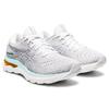 Asics Gel Nimbus 24 Weiß Reinsilber Damen Sneaker 1012B201-100