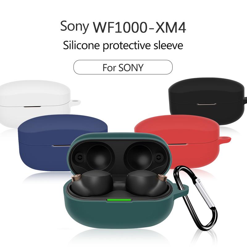 Měkké silikonové pouzdro pro kryt sluchátek Wf-1000Xm4 Kryt nabíjecí krabičky