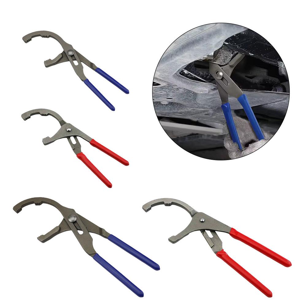 9/12 Inch Oil Filter Pliers Clamp Type Wrench Adjustable Hand Tools Oil Filter Removal Tool For Truck Car Repair Maintenanc D2R7