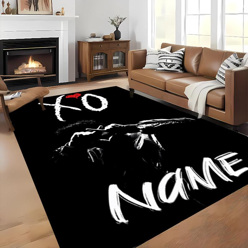 Custom personalization The Weeknd Area Rug - Perfect For Kitchen, Bathroom,Laundry Room Decor Large Size Available,Gift All Seasons