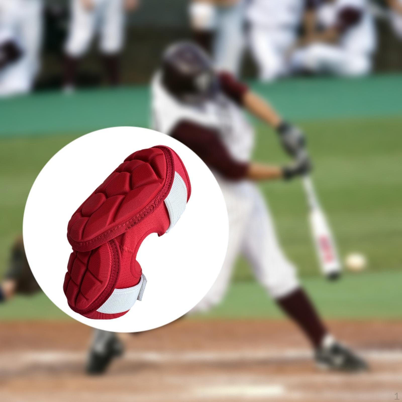 

Софтбольная защита локтя для тренировок, регулируемая, спортивное снаряжение из ЭВА красный