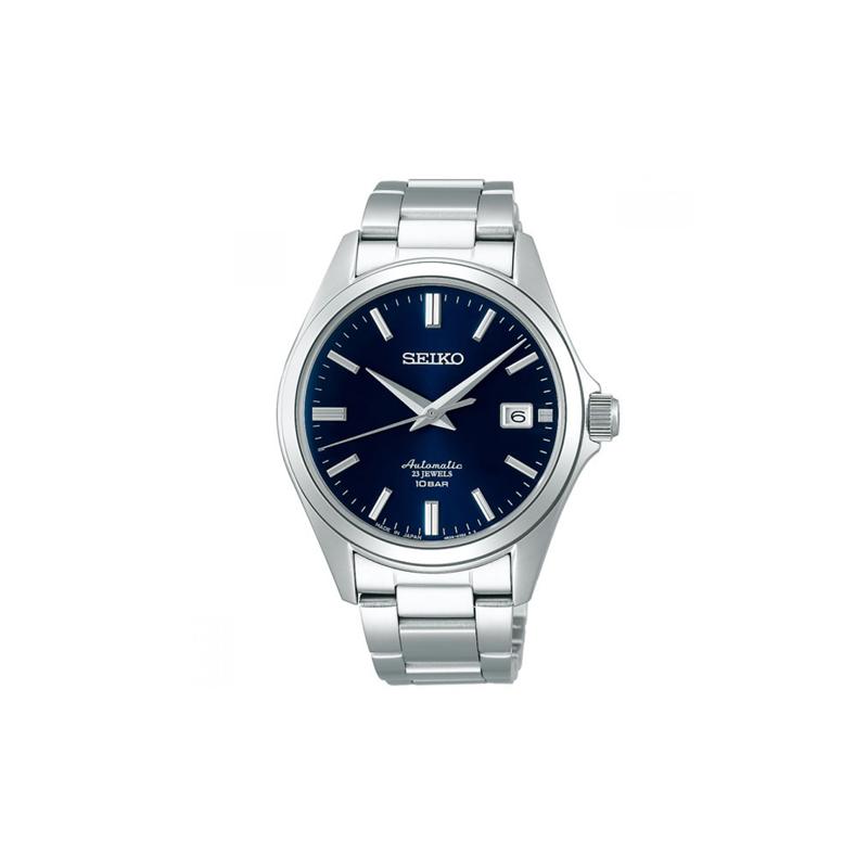 

SEIKO 100 meters waterproof, fashionable and versatile, Automatic, Steel Strap, , same style for men and women, blue dial SZSB013