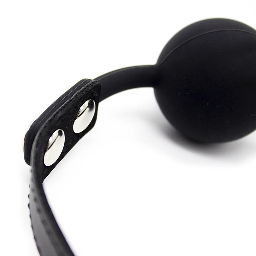 Solid Silicone Mouth Plug Solid Soft Mouth Ball Roleing Props Fun Gift