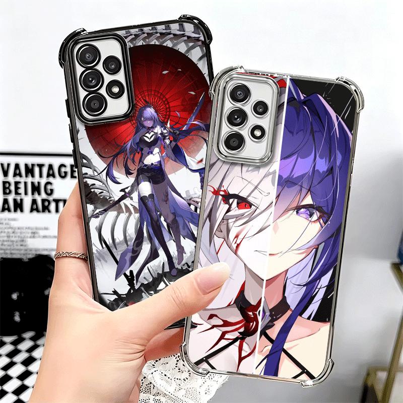 Honkai Star Rail Acheron Plating Phone Case For Samsung A17 A07 A37 A57 A16 A56 A15 A55 A14 A54 A13 A53 A26 A36 A25 A35 A24 A34