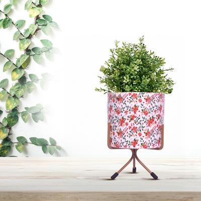 Pots pour Plantes, Pots de Fleurs pour Décoration Intérieure, Pot à Succulentes, Jardinière d'Intérieur Style Décor de Jardin: Éclat Palissandre