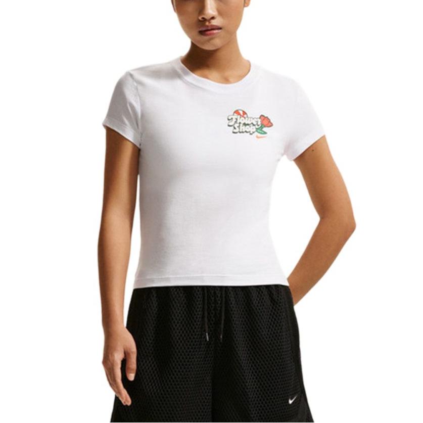 

Nike Women s Short-Sleeve Graphic Basketball T-Shirt IM0299-100 XL