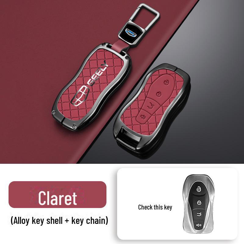 Geely Car Key Alloy Set for Boyue, Dihao, GS, GL, Binrui, Vision, X6, X3, Borui, Binyue
