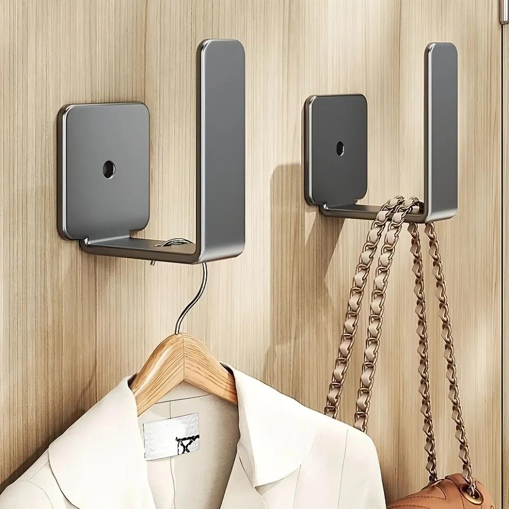 Wall Mounted WiFi Router Shelf No Drill TV Box Stand Power Strip Organizer Modem Bracket Storage Rack with Hooks for Home