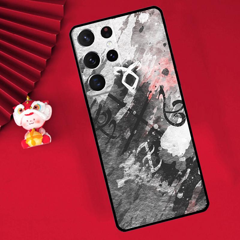 Angelic Rune Shadowhunters Case For Samsung Galaxy S24 S23 S25 S26 Ultra S20 FE S21 S22 Plus S10 S25 FE Cover Funda