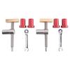 Feb.Woodworking Bench Dog Clamps With Bench Dog Stop Sets, Clip Clamp Fixture Vise Benches Joinery Carpenter Tools