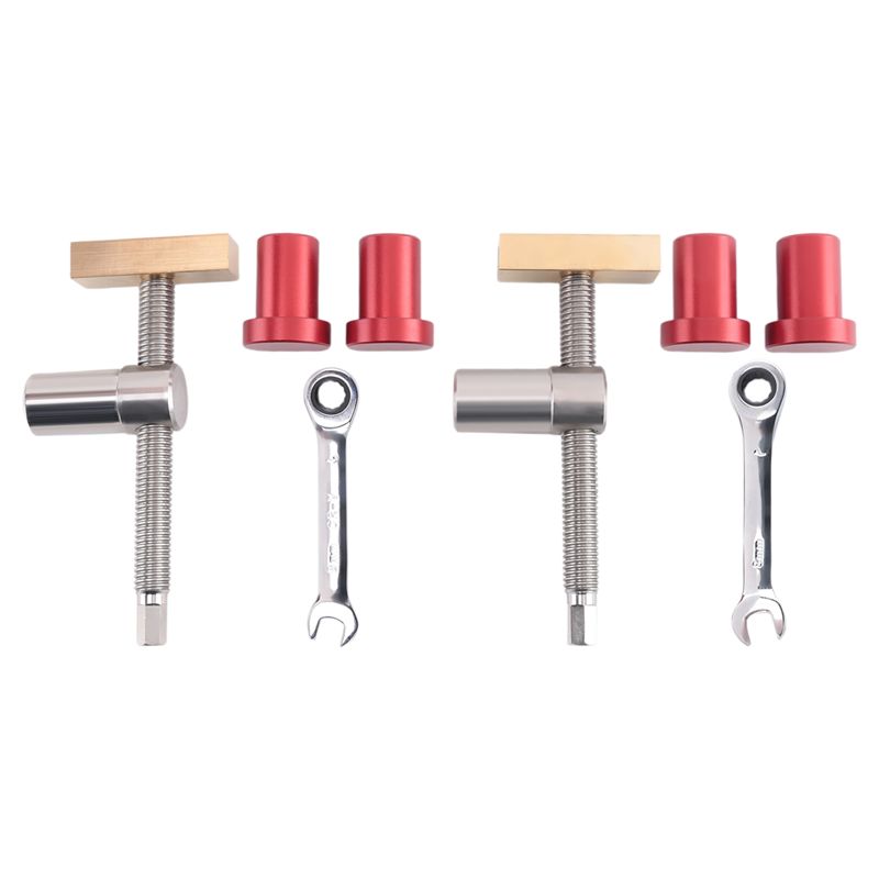 Feb.Woodworking Bench Dog Clamps With Bench Dog Stop Sets, Clip Clamp Fixture Vise Benches Joinery Carpenter Tools