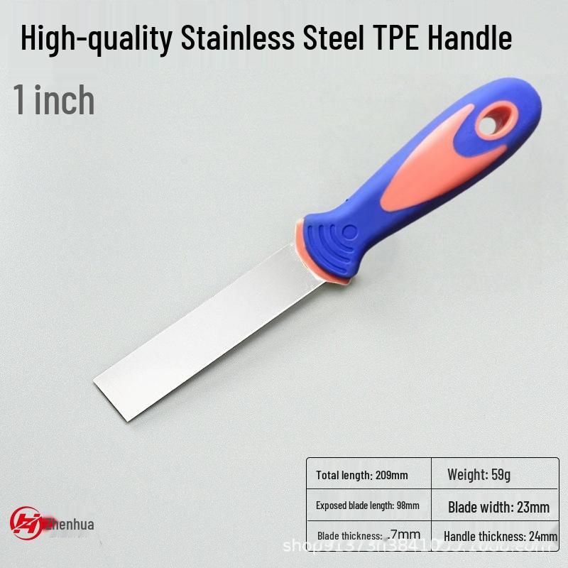 Zhenhua Rustproof 420 Stainless Steel Putty Knife Set: 1" to 6" Corrosion-Resistant Scraper Blades