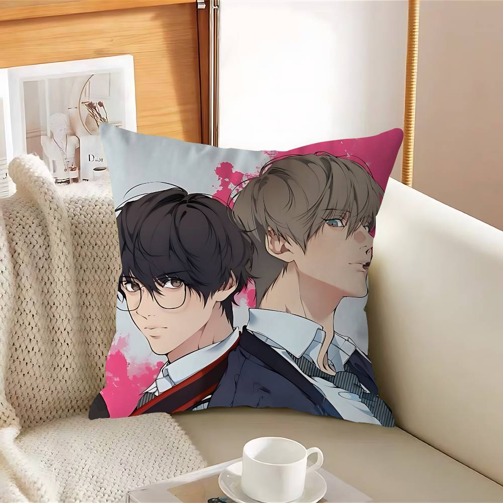 

Аниме Потерянные в облаках Наволочка Съемный Моющийся Чехол для подушки – Мягкий Лен для всех сезонов 12x12Inch