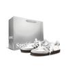Adidas Originals SAMBA OG Low top German Army Trainers Unisex Silver White B75806(Team1005-)