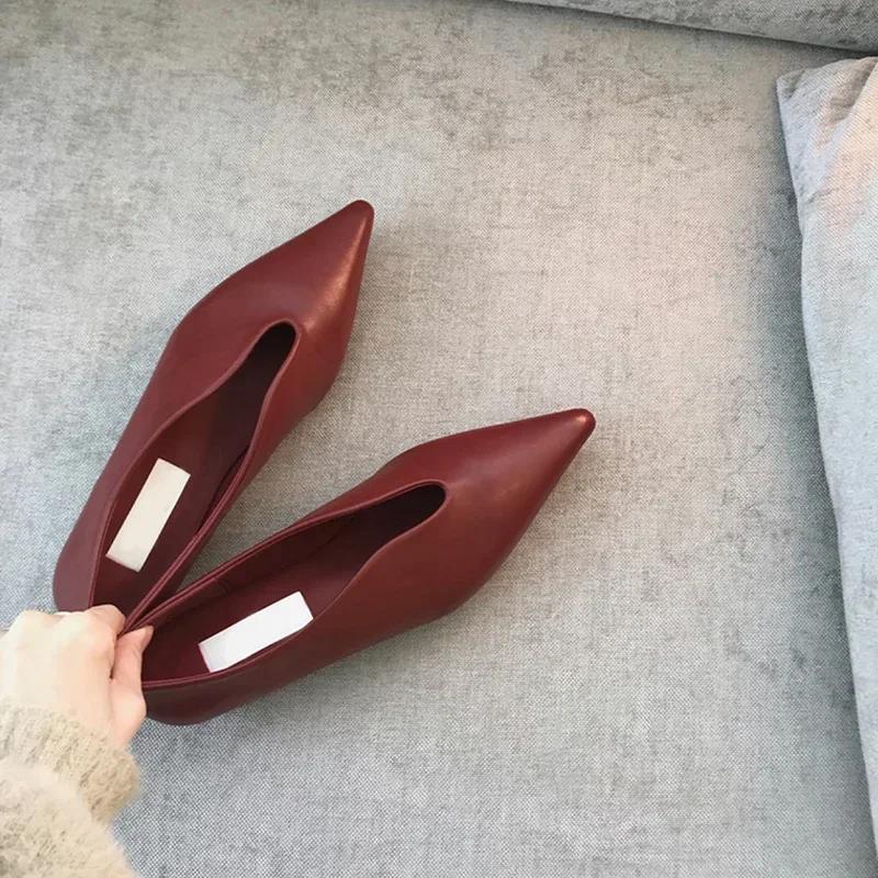 Trend Women Shoes Flats Sandals Summer New Pointed Toe Retro Oxford Shoes Mules Casual Ladies Shoes Walking