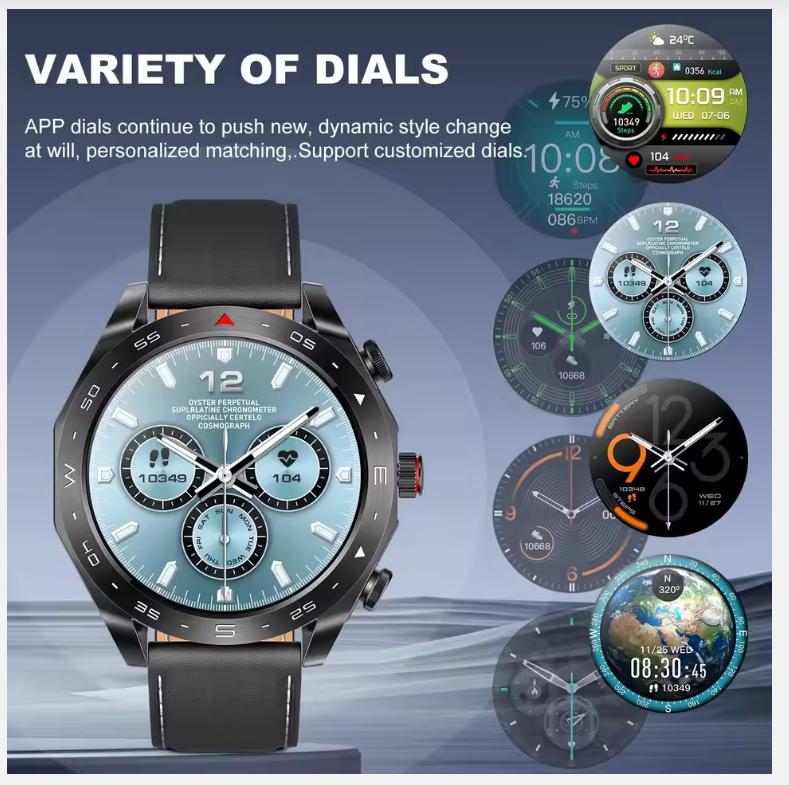 2025 New Smart Watch TWS 2-in-1 Bluetooth Earphones HIFI 9D Sound Quality Bluetooth Call For Men and Women Sports Smartwatches