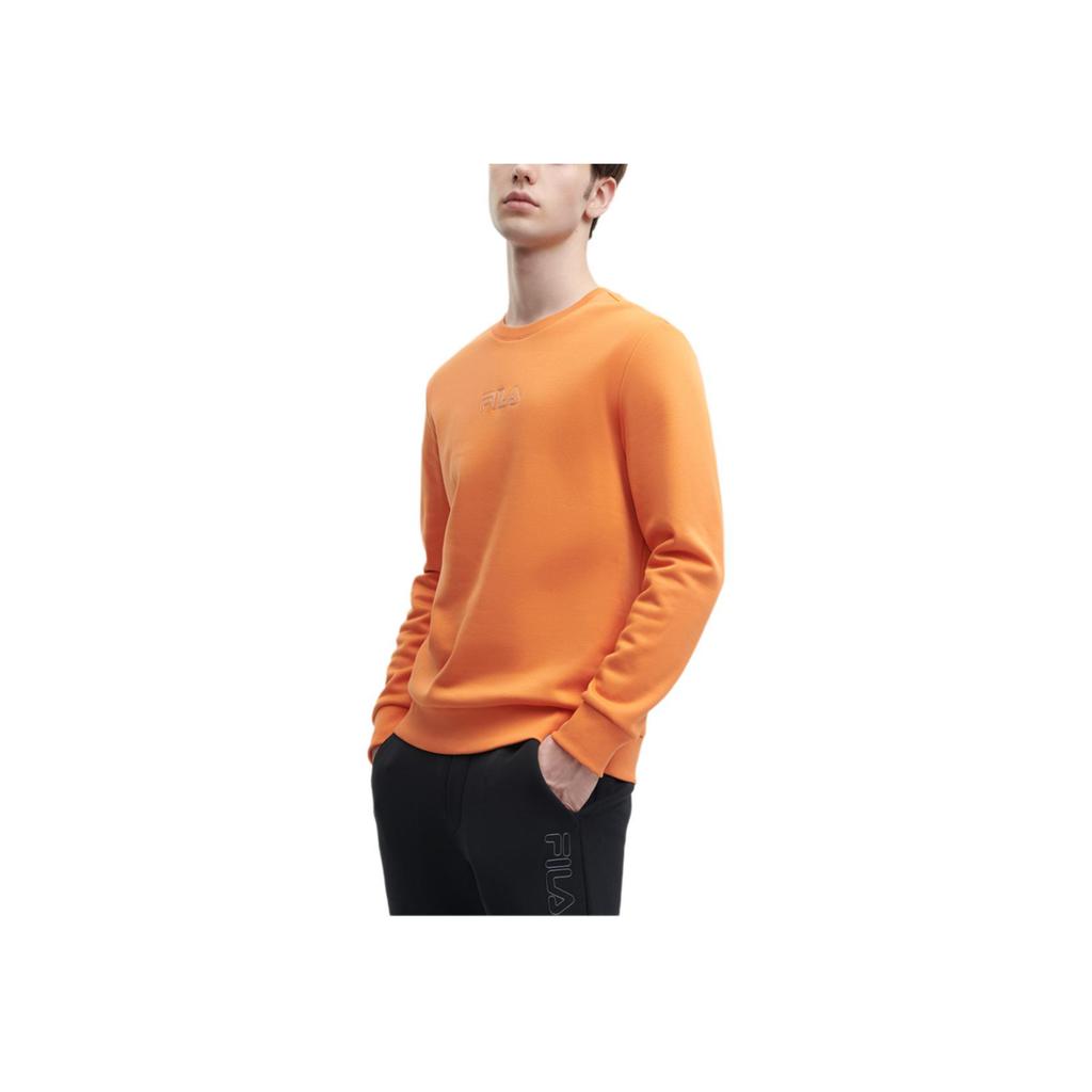 New FILA Sweatshirt Men's Jams Oranges F11M348208F-OR