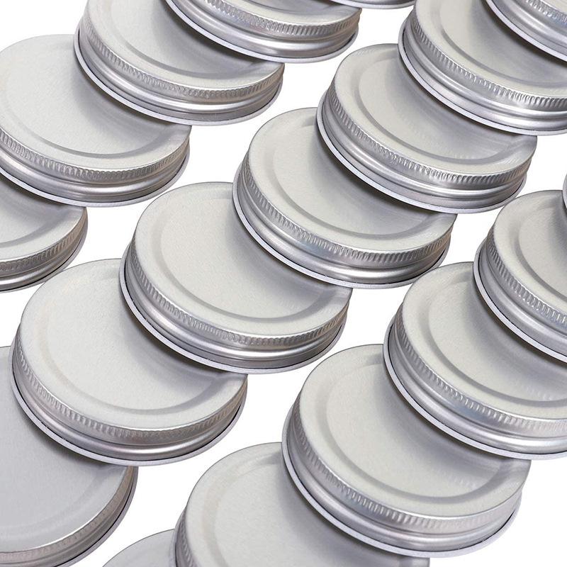 10 Pieces/set, Tinplate, One-piece Lid, Mason Jar Lid, 70mm, Label Mouth, Sealed Storage Jar Lid, Kitchen Supplies, Household Small Tools