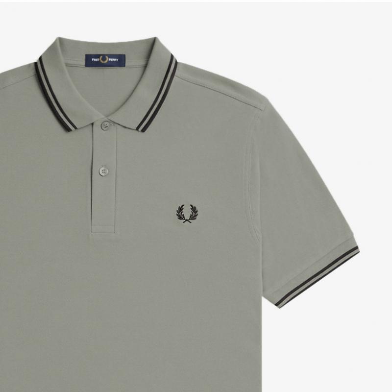 Fred Perry Fred Perry Twin Tip Fred Perry Shirt  R41   Afpm2413600 R41 