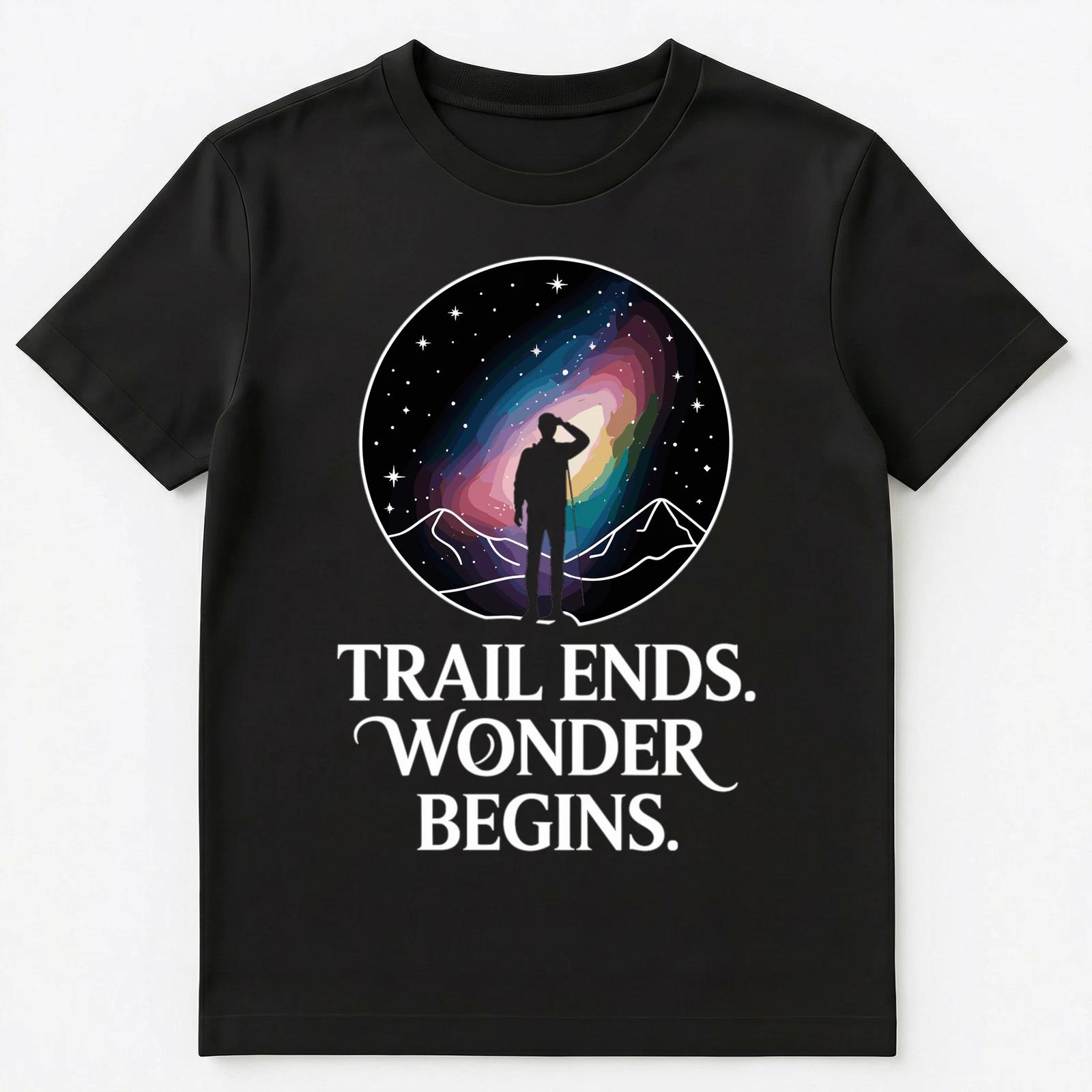

Trail Ends Wonder Begins Unisex T-Shirt XL