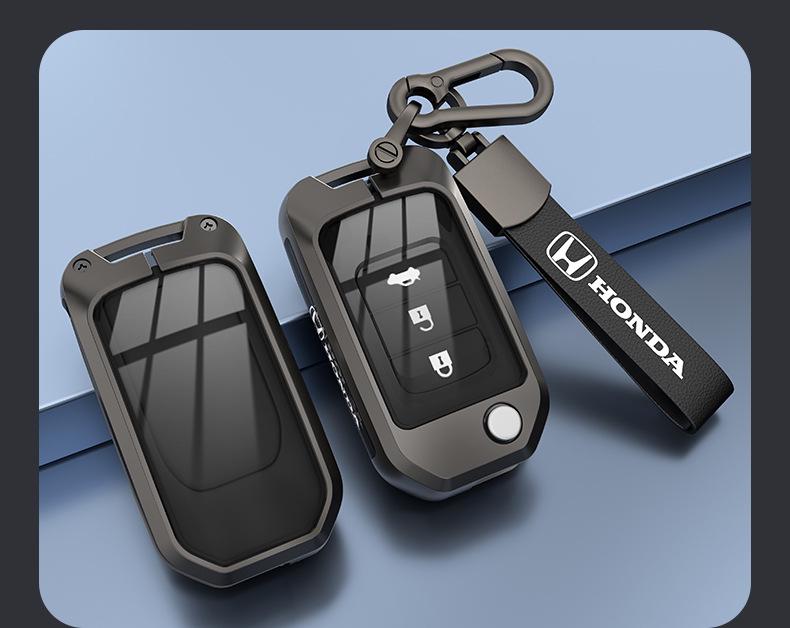 Honda Key Case Compatible with CRV, Civic, Accord, XRV, Vezel, Avancier, Breeze, UR-V, and Spirior Models