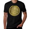 British Money Gold Coin One Pound TShirt Retro Graphic Print TShirt