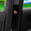 1 diamond-encrusted glitter Bling bling Beetle plush car supplies seat belt shoulder protector comfort safety strap