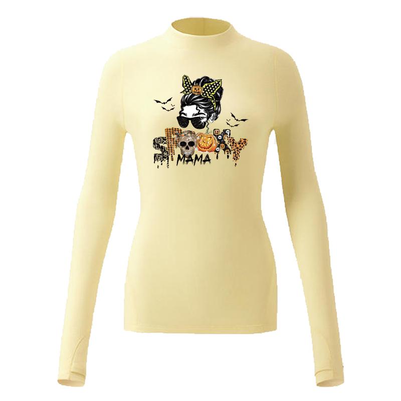 Thermal Sticker On Clothes Girl Spooky Patches A-Level Washable Diy Hoodies Tops Vinyl Thermal Press Iron-On Transfer Clothes
