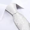 [Xiang Ru] Plain Necktie, Approx. 5cm Wide, Men's & Women's, Sequined, Sparkling, Party, Stage Performance, Stylish Gift, Magic Trick, Silver