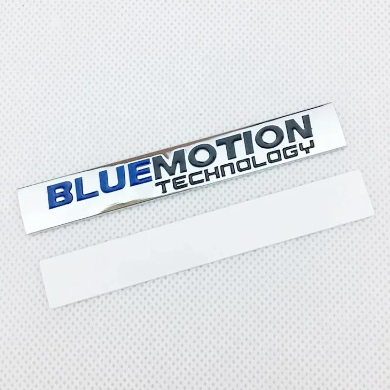 AABLF1 3D Metal Car Trunk Grill Badge Bluemotion Emblem Stickers For VW Passat B8 Polo Golf 6 7 Logo Bluemotion Volkswagen Accessories