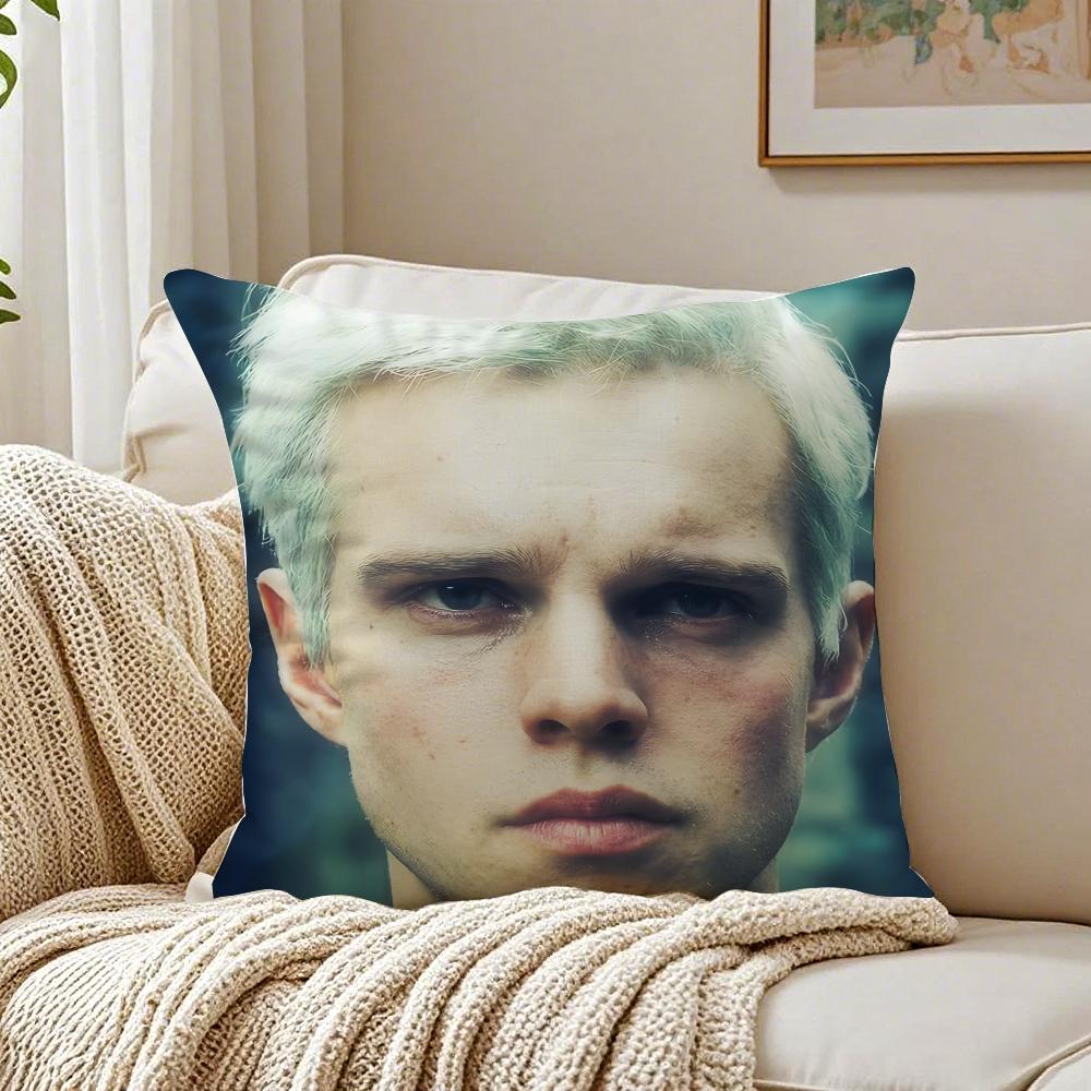 FFinn Bennett Cushion Cover Linen Pillowcase Soft  for Sofa Bed Home Room Decor
