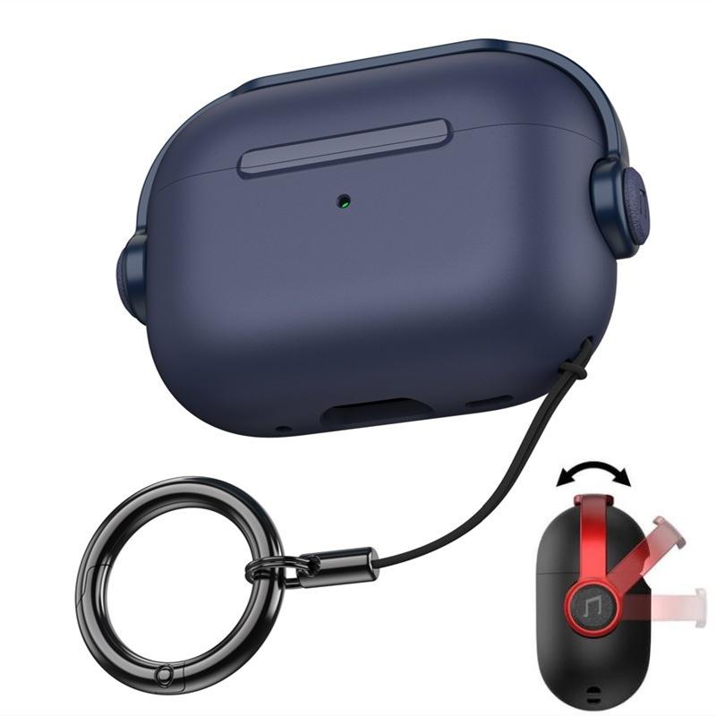 For AirPods Pro 3 Case(2025) New Safety Lock Protective Cover For AirPods Pro 3rd Generation Case Accessories For AirPods Pro 3